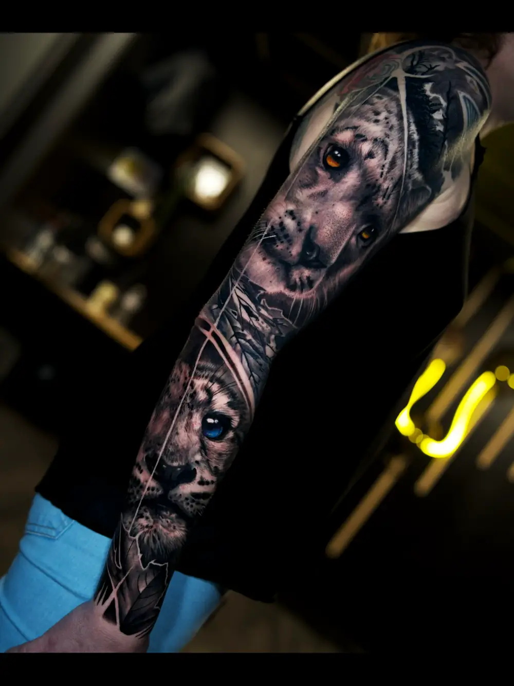 Tatouage réalisme noir et gris — galerie 6